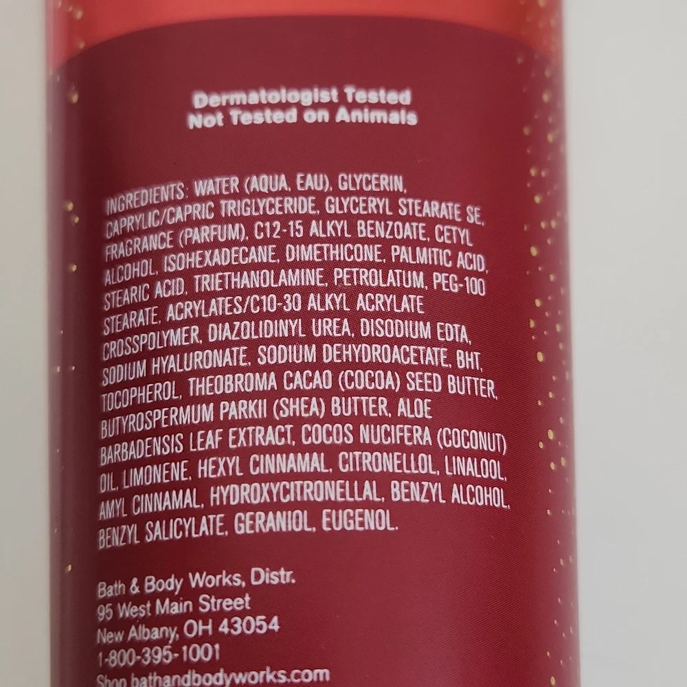 Bath & Body Works Winter Candy Apple Ultimate Hydration Body Cream 8‎ oz NEW